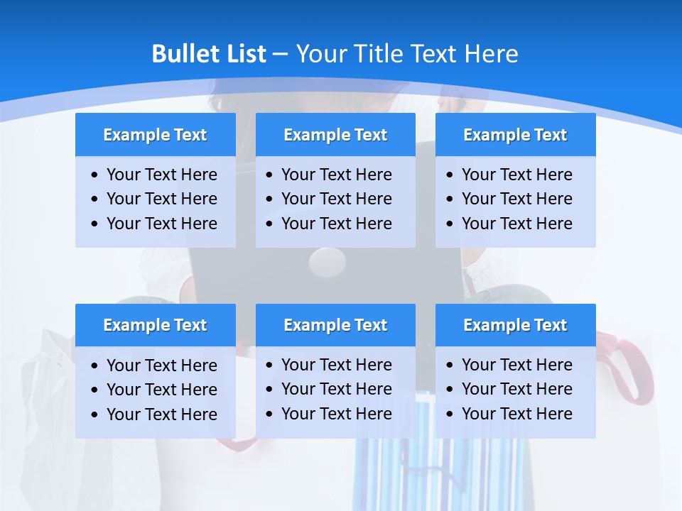 Banking Female Brunette PowerPoint Template