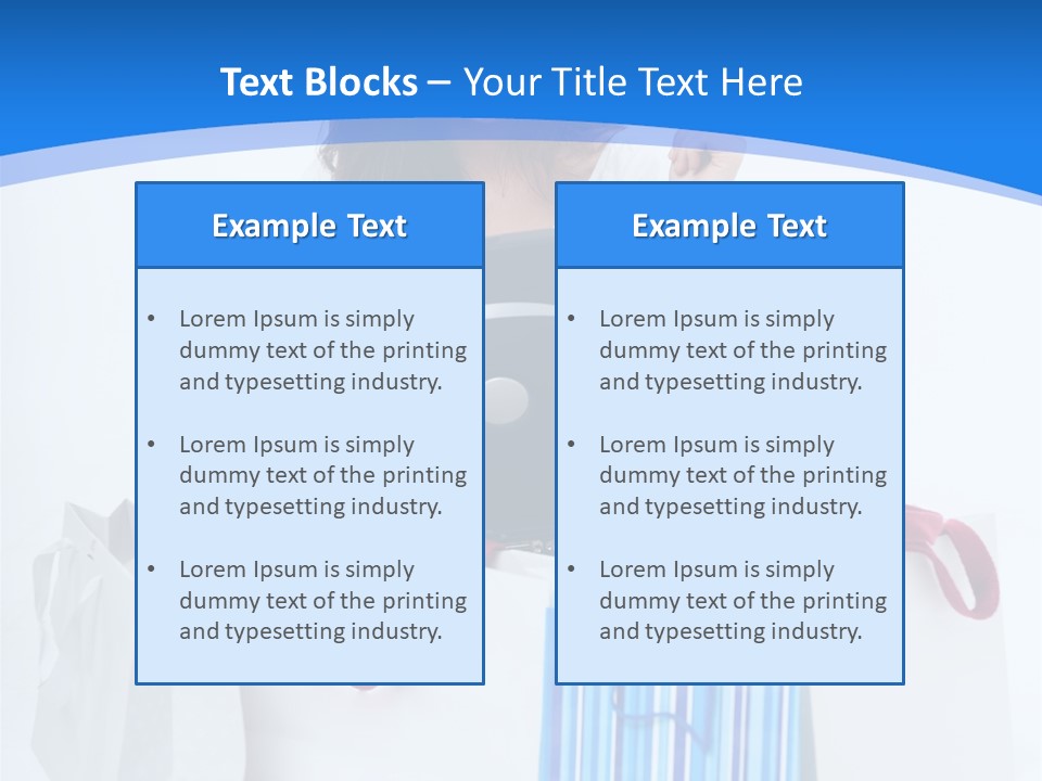 Banking Female Brunette PowerPoint Template