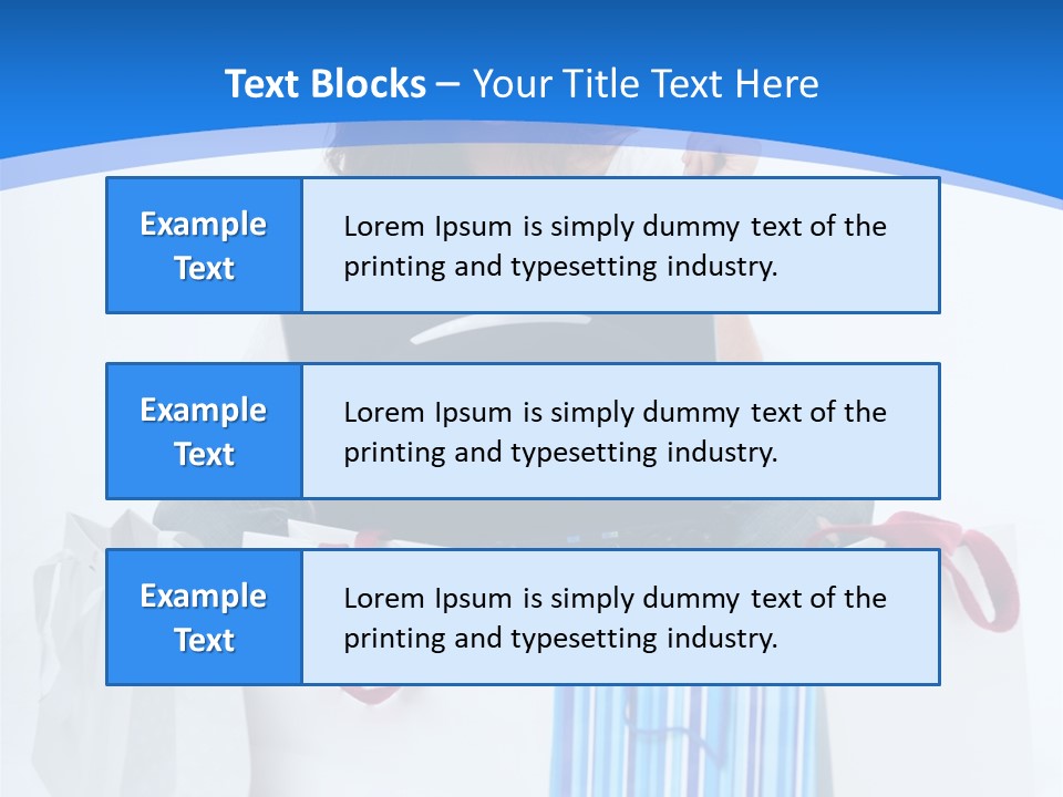 Banking Female Brunette PowerPoint Template