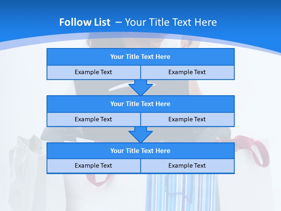 Banking Female Brunette PowerPoint Template