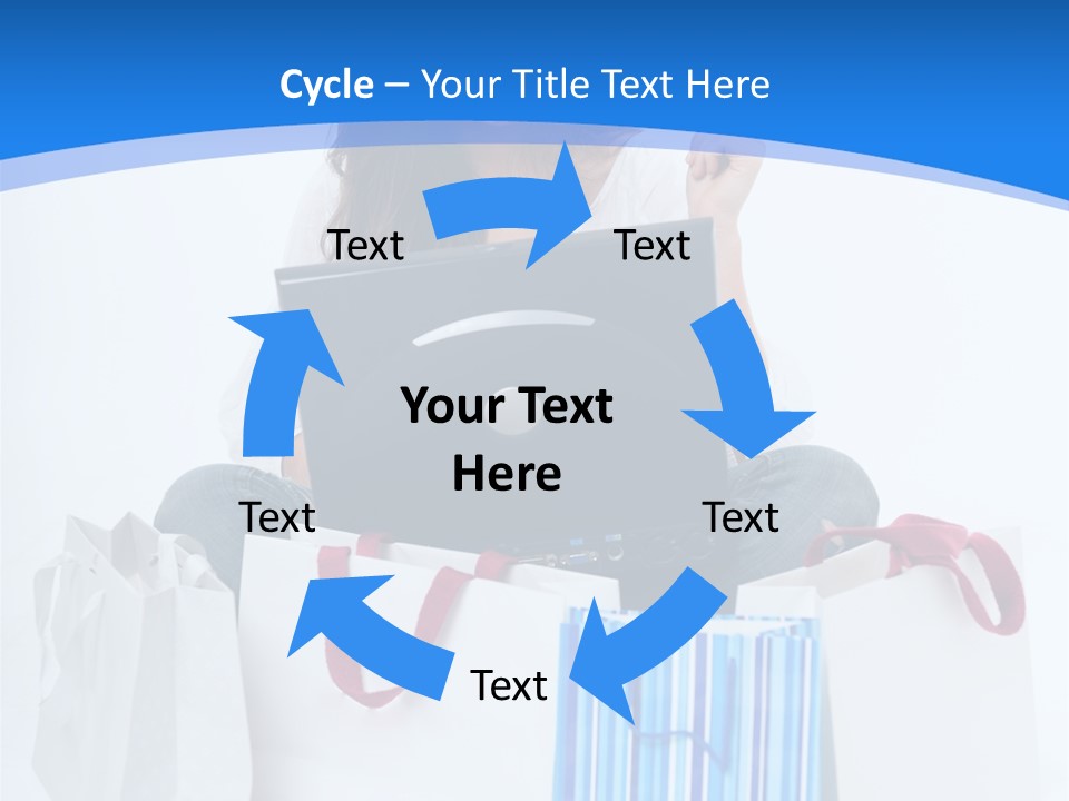 Banking Female Brunette PowerPoint Template