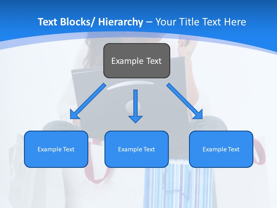 Banking Female Brunette PowerPoint Template