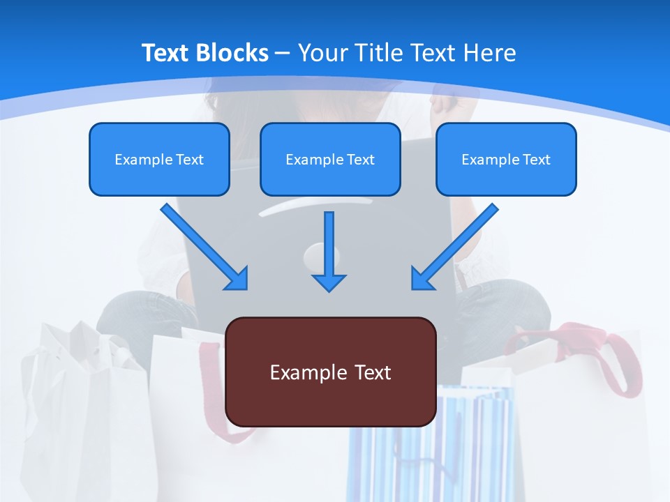 Banking Female Brunette PowerPoint Template