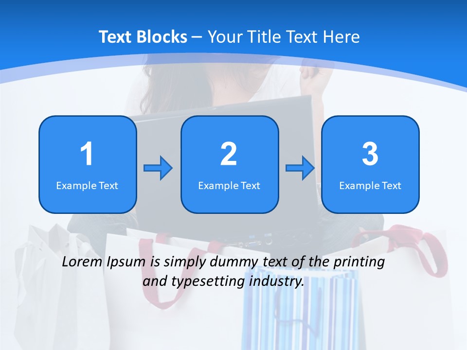 Banking Female Brunette PowerPoint Template