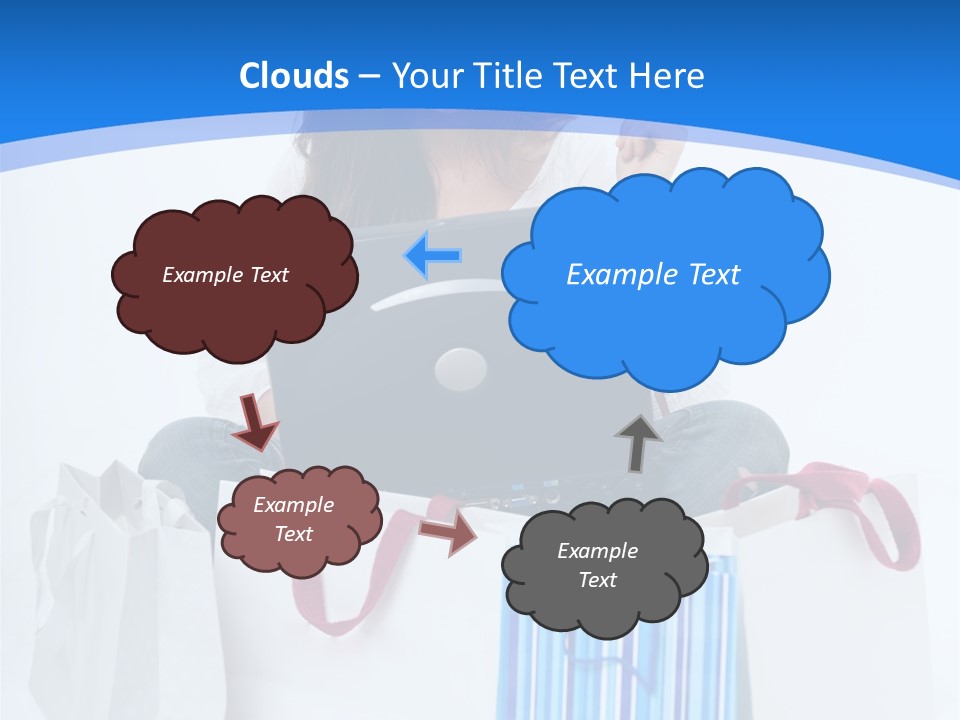 Banking Female Brunette PowerPoint Template