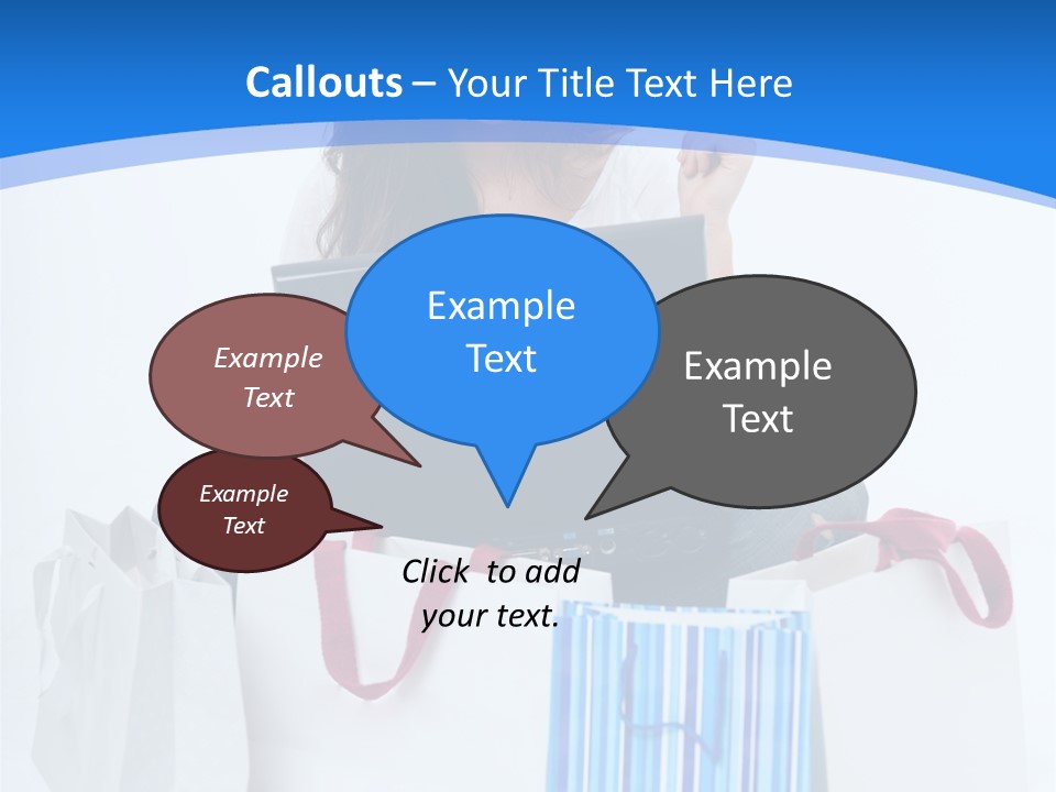 Banking Female Brunette PowerPoint Template