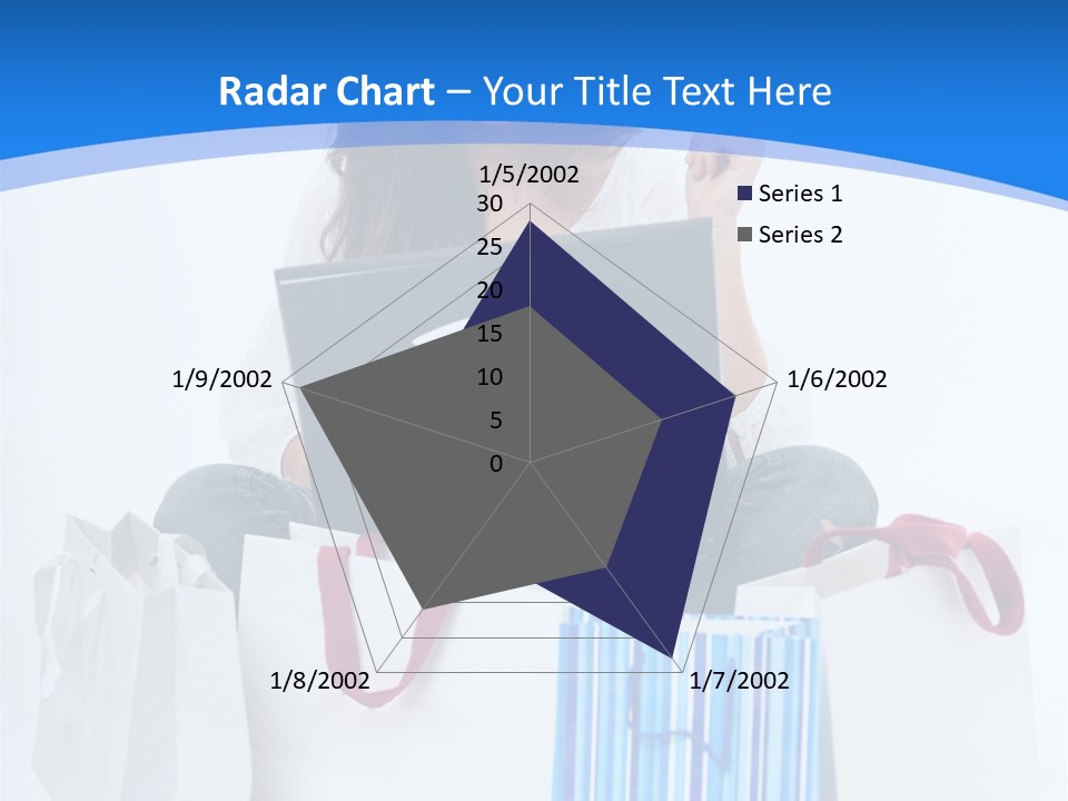 Banking Female Brunette PowerPoint Template