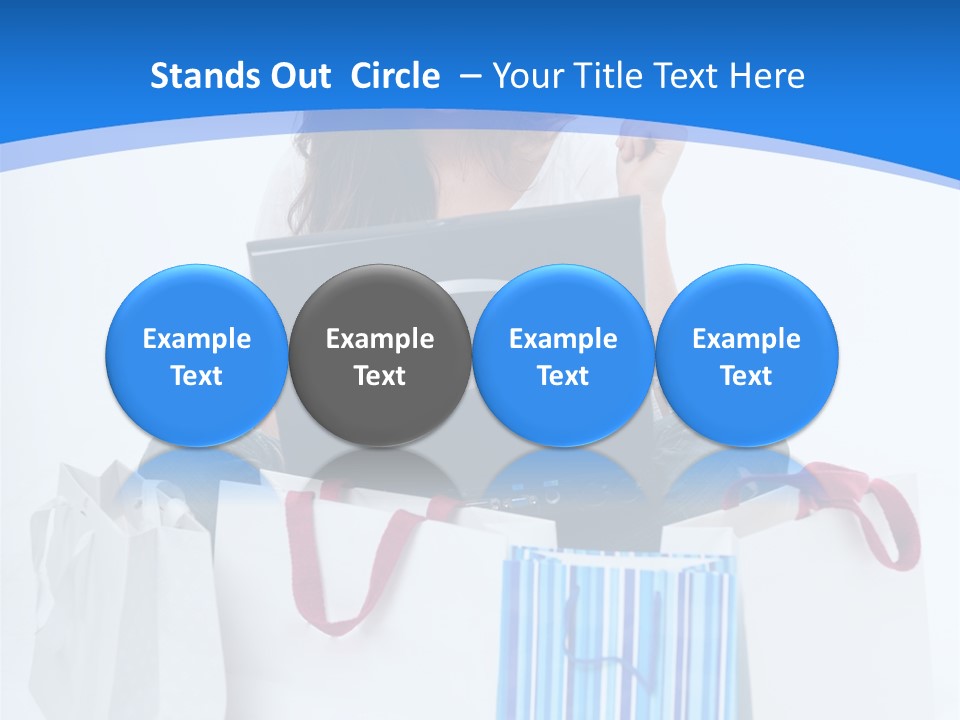 Banking Female Brunette PowerPoint Template