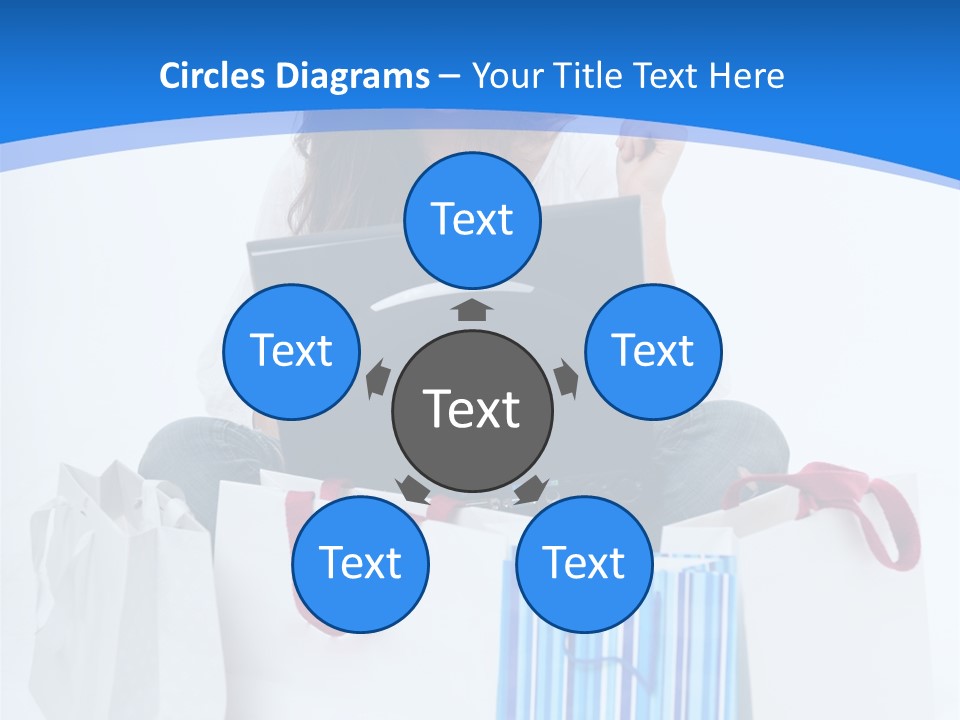 Banking Female Brunette PowerPoint Template