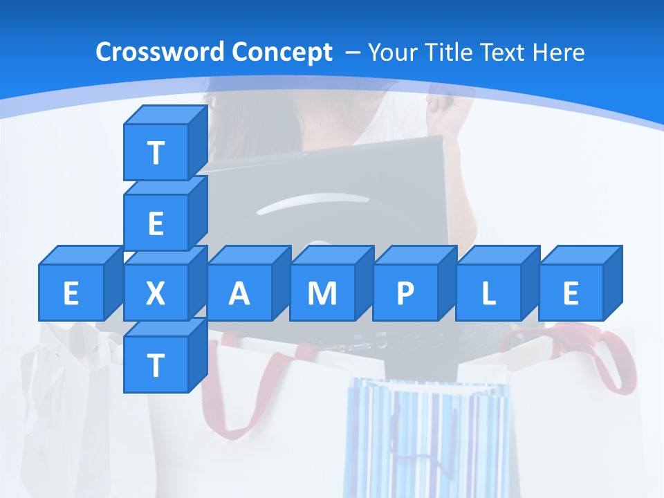 Banking Female Brunette PowerPoint Template