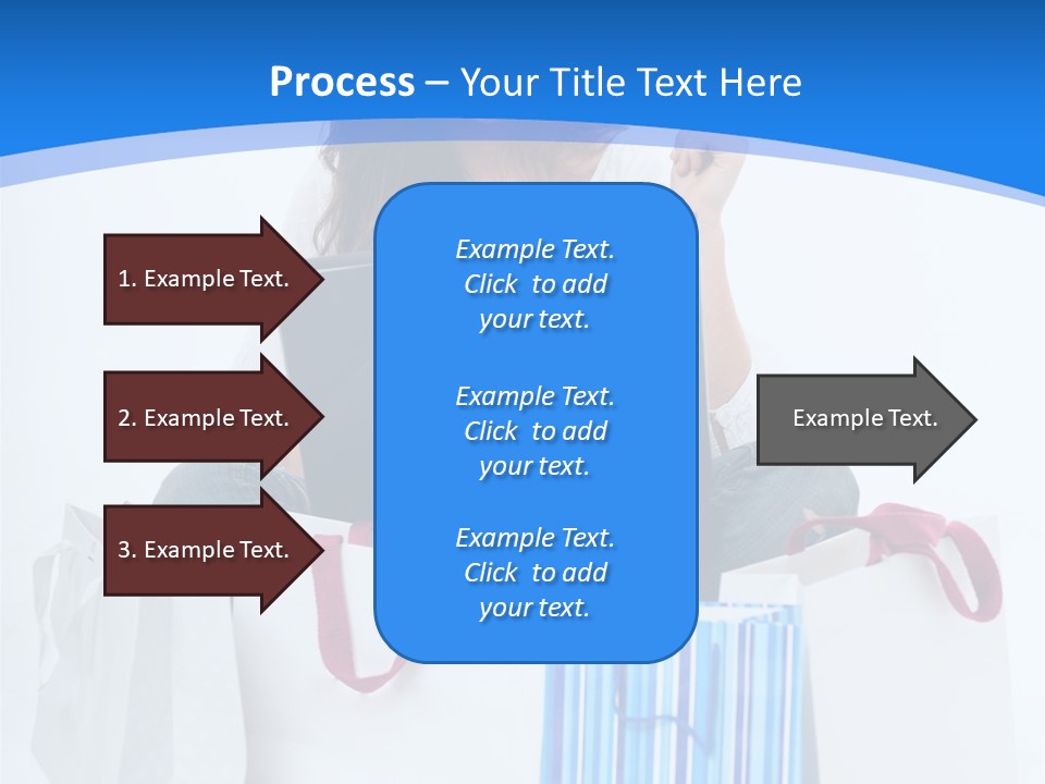 Banking Female Brunette PowerPoint Template