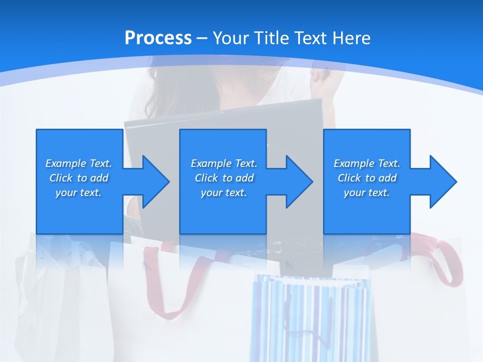 Banking Female Brunette PowerPoint Template