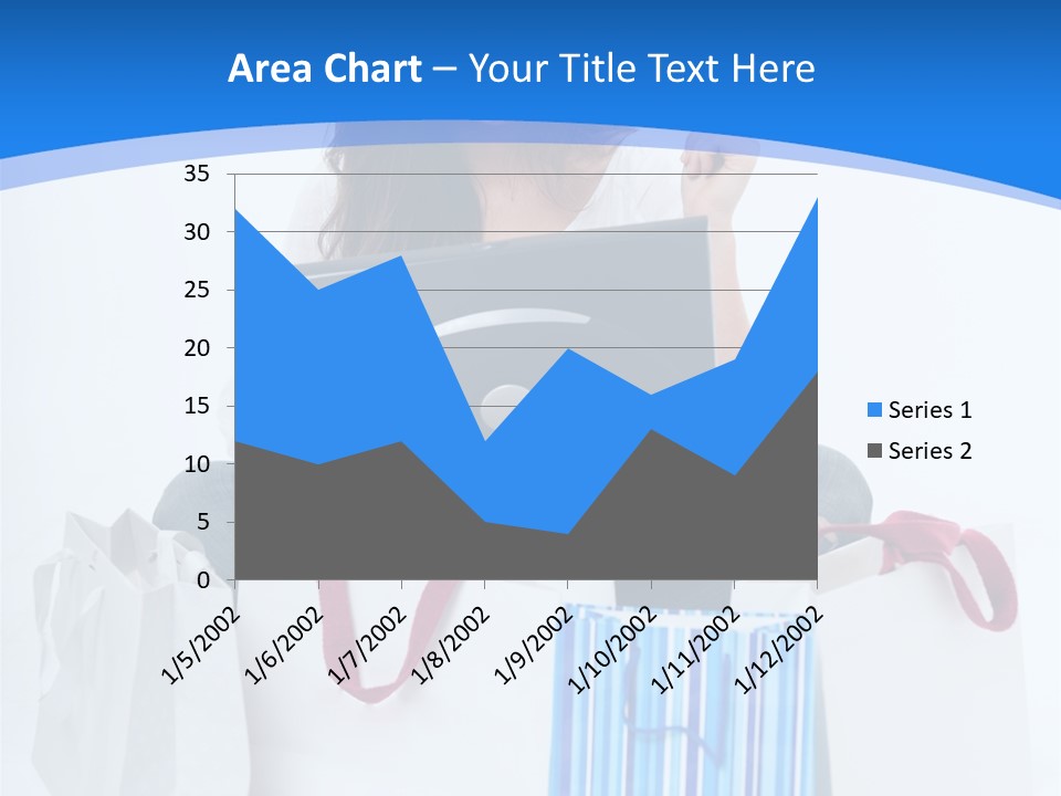 Banking Female Brunette PowerPoint Template