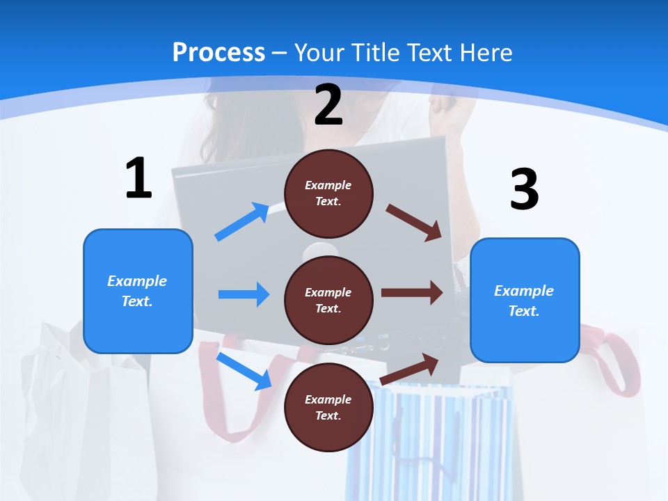 Banking Female Brunette PowerPoint Template