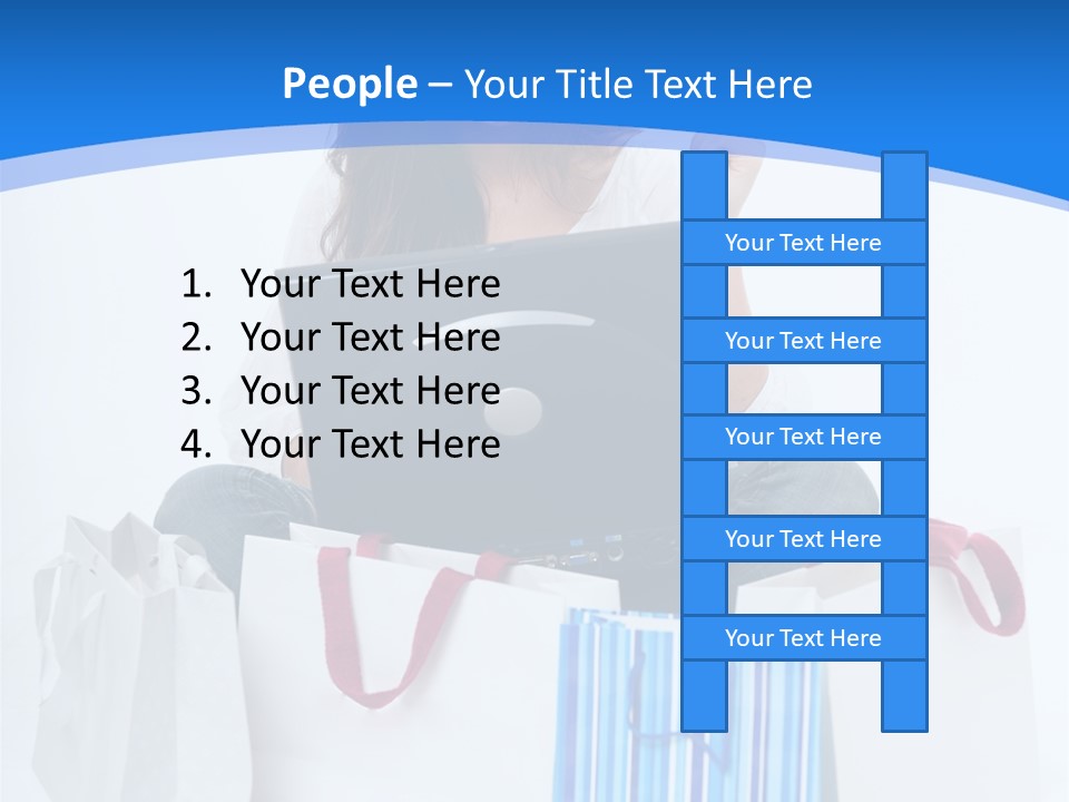 Banking Female Brunette PowerPoint Template