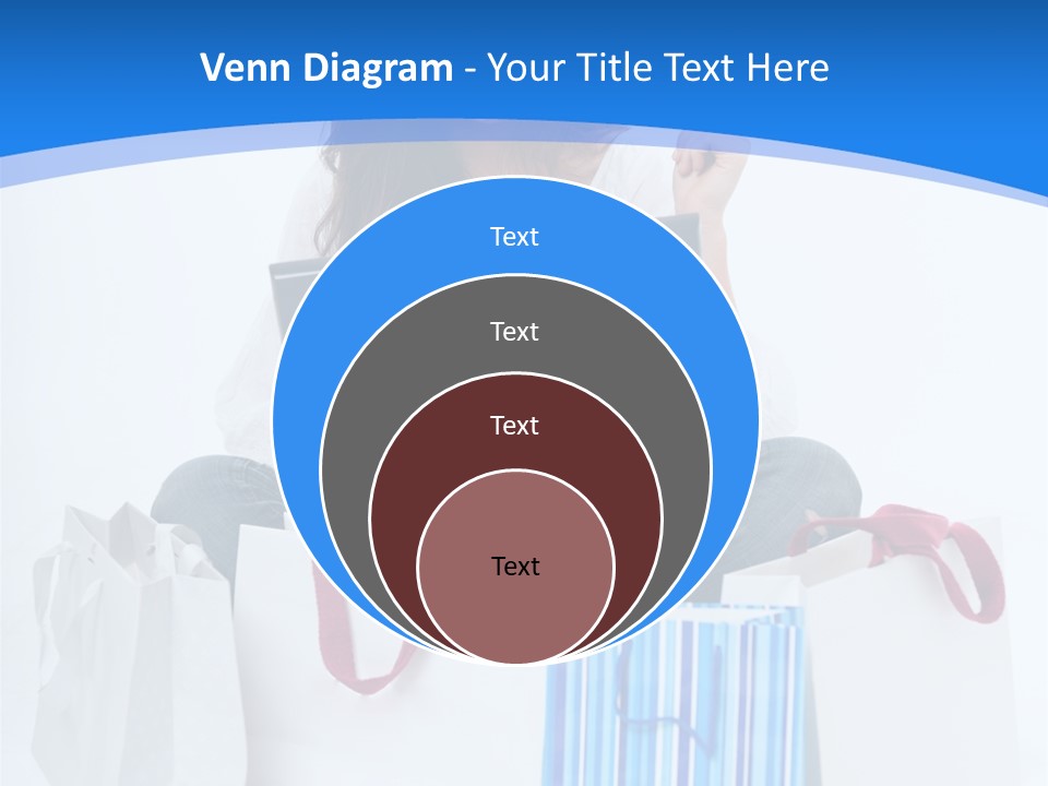 Banking Female Brunette PowerPoint Template