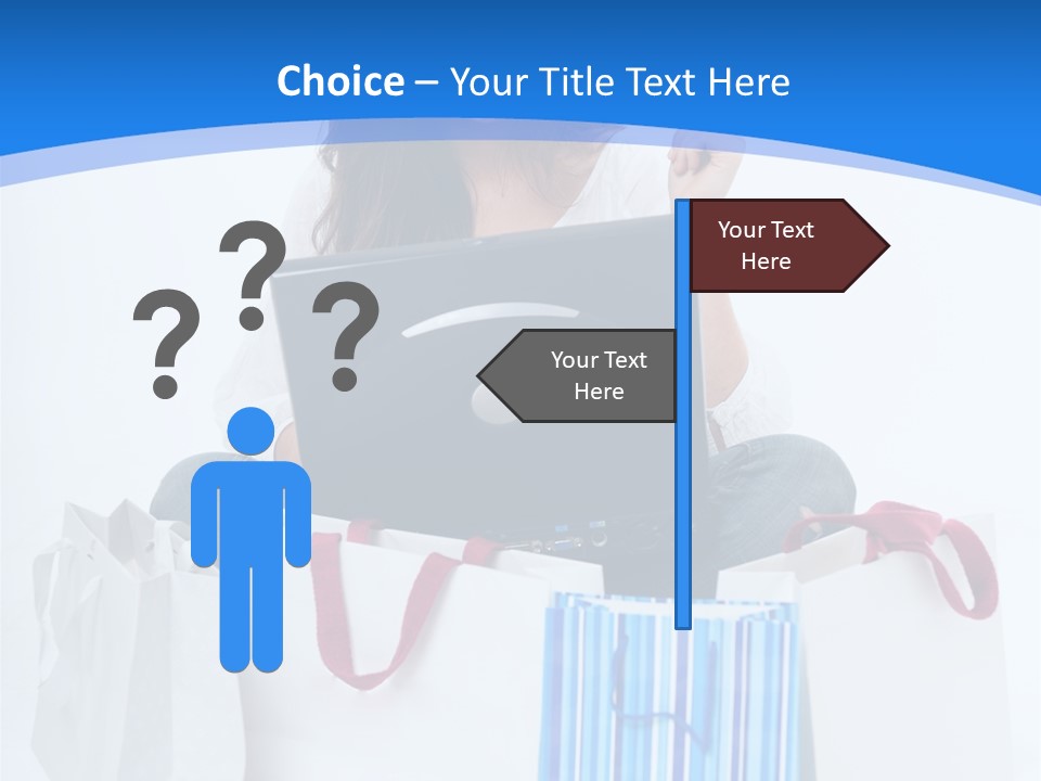 Banking Female Brunette PowerPoint Template