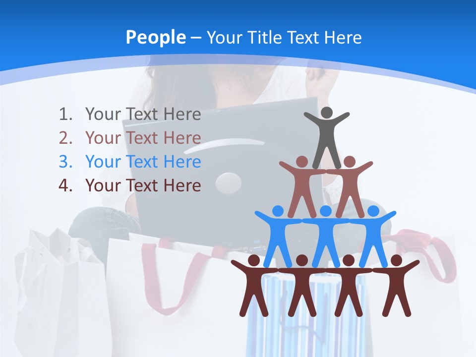 Banking Female Brunette PowerPoint Template