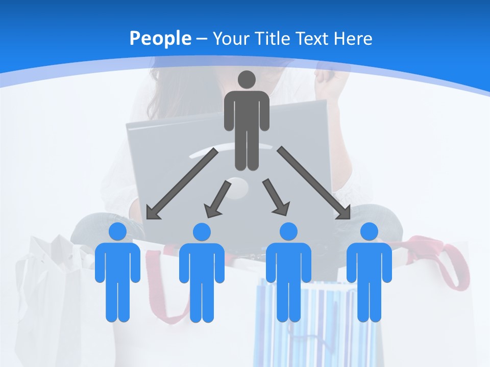 Banking Female Brunette PowerPoint Template