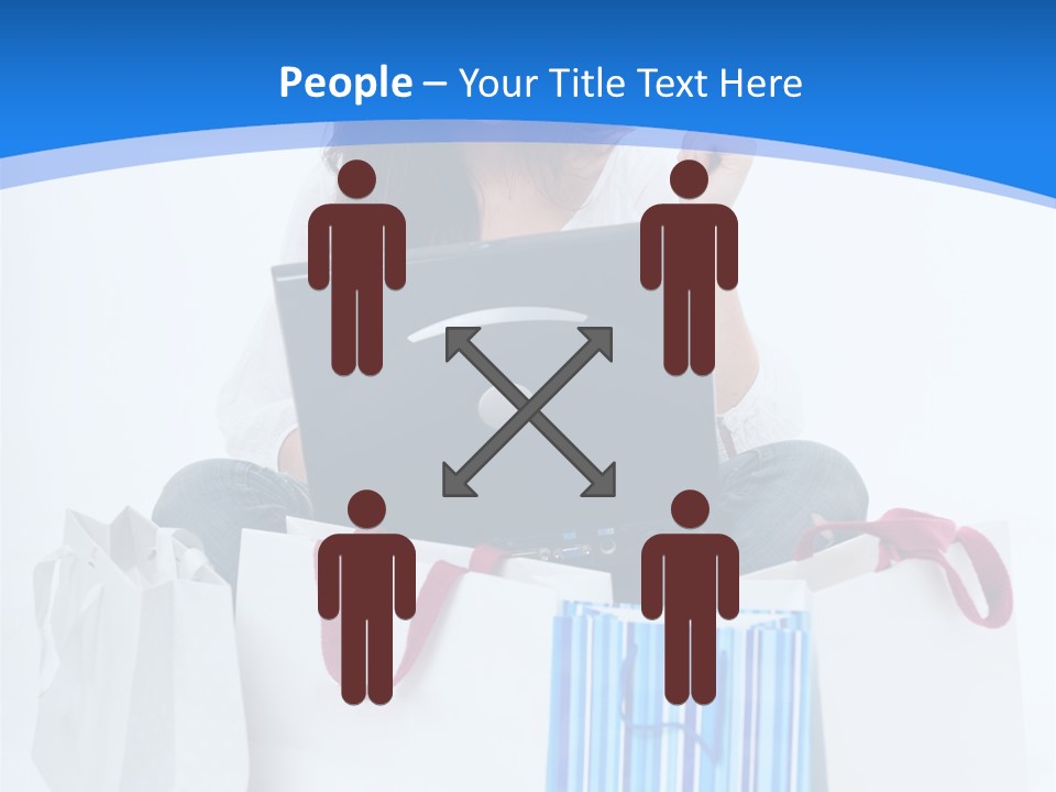 Banking Female Brunette PowerPoint Template