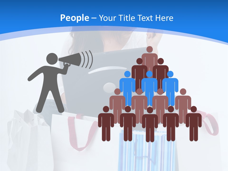 Banking Female Brunette PowerPoint Template