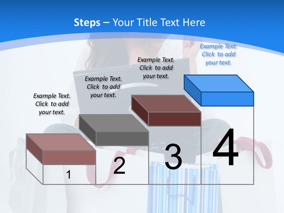 Banking Female Brunette PowerPoint Template
