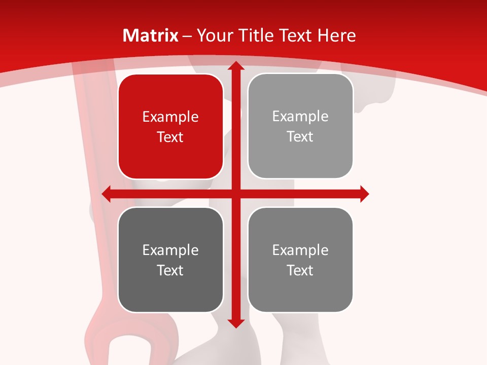 Happy Illustration Spanner PowerPoint Template