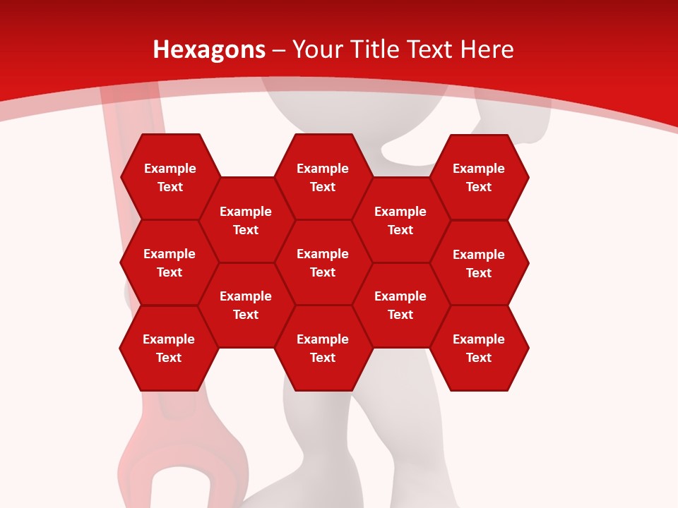 Happy Illustration Spanner PowerPoint Template