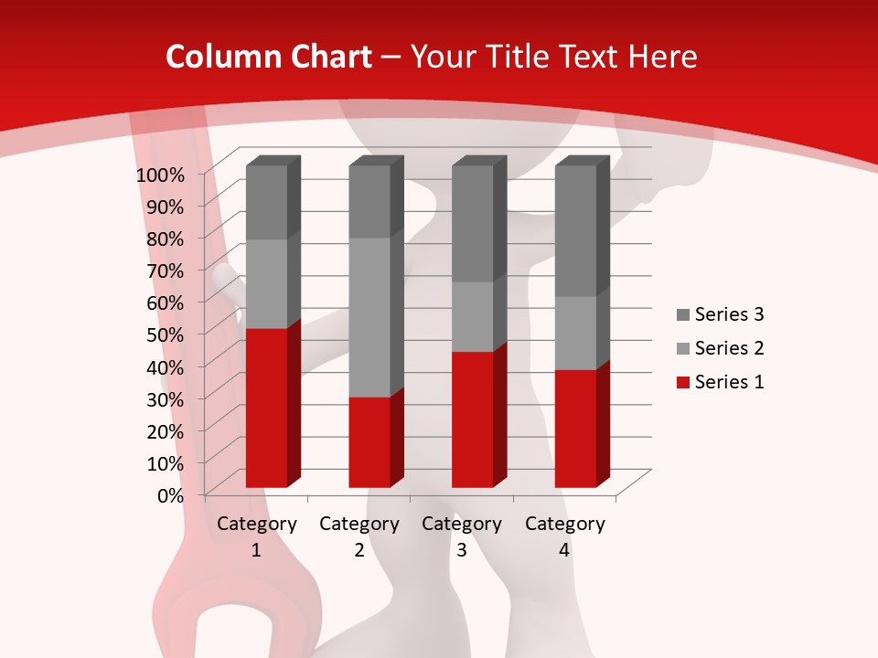 Happy Illustration Spanner PowerPoint Template