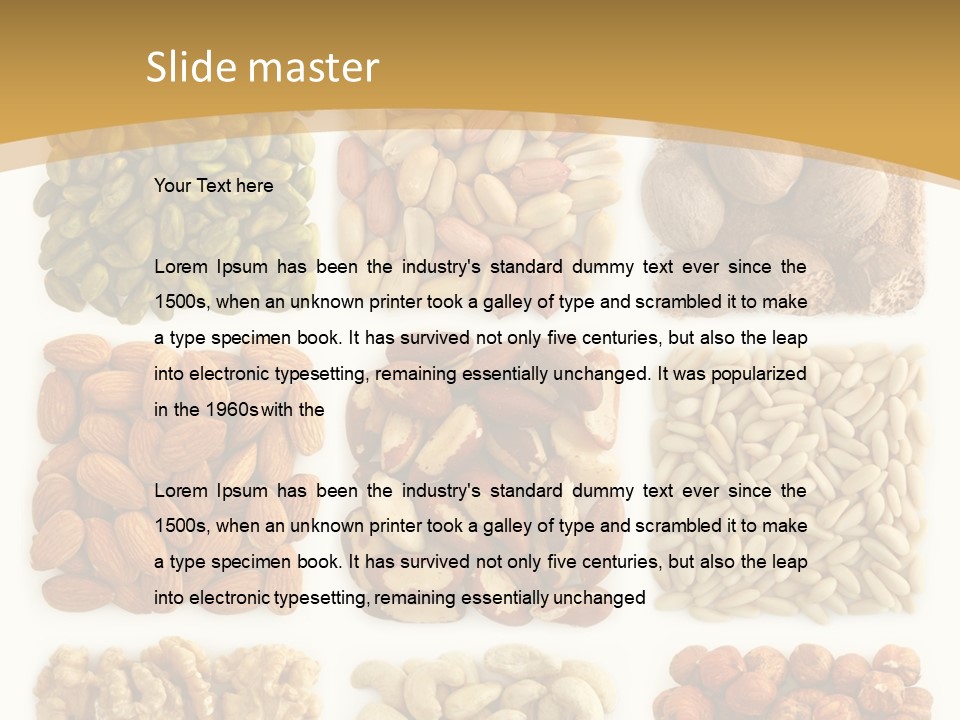 Pine Variation Heap PowerPoint Template
