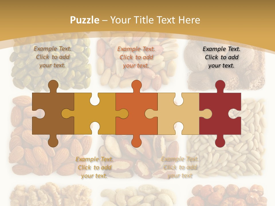 Pine Variation Heap PowerPoint Template