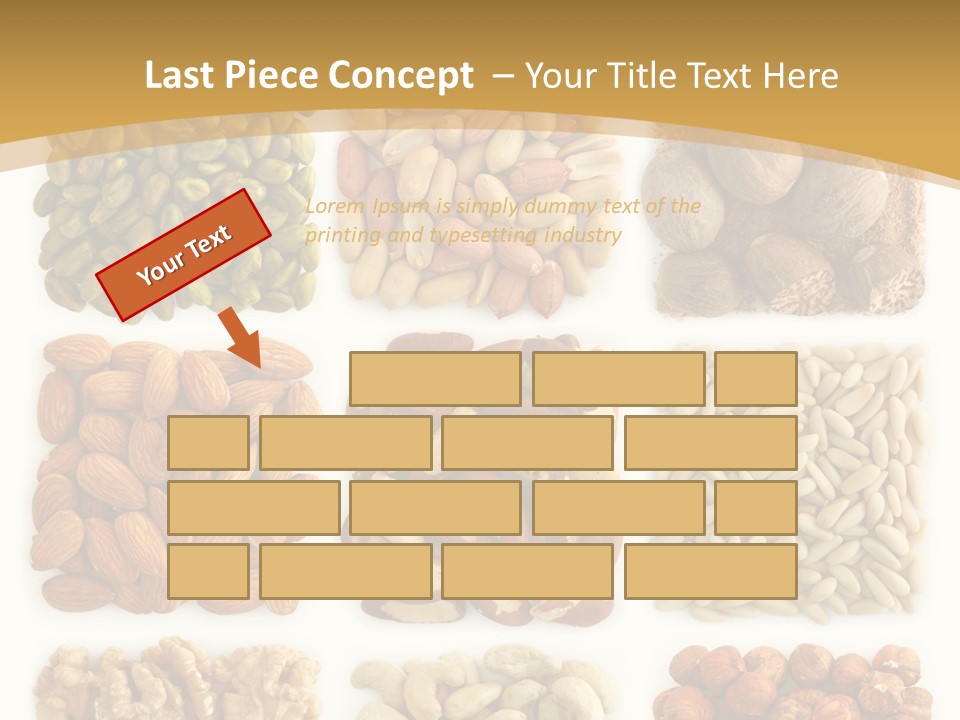 Pine Variation Heap PowerPoint Template