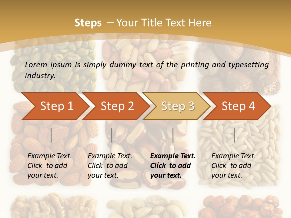 Pine Variation Heap PowerPoint Template