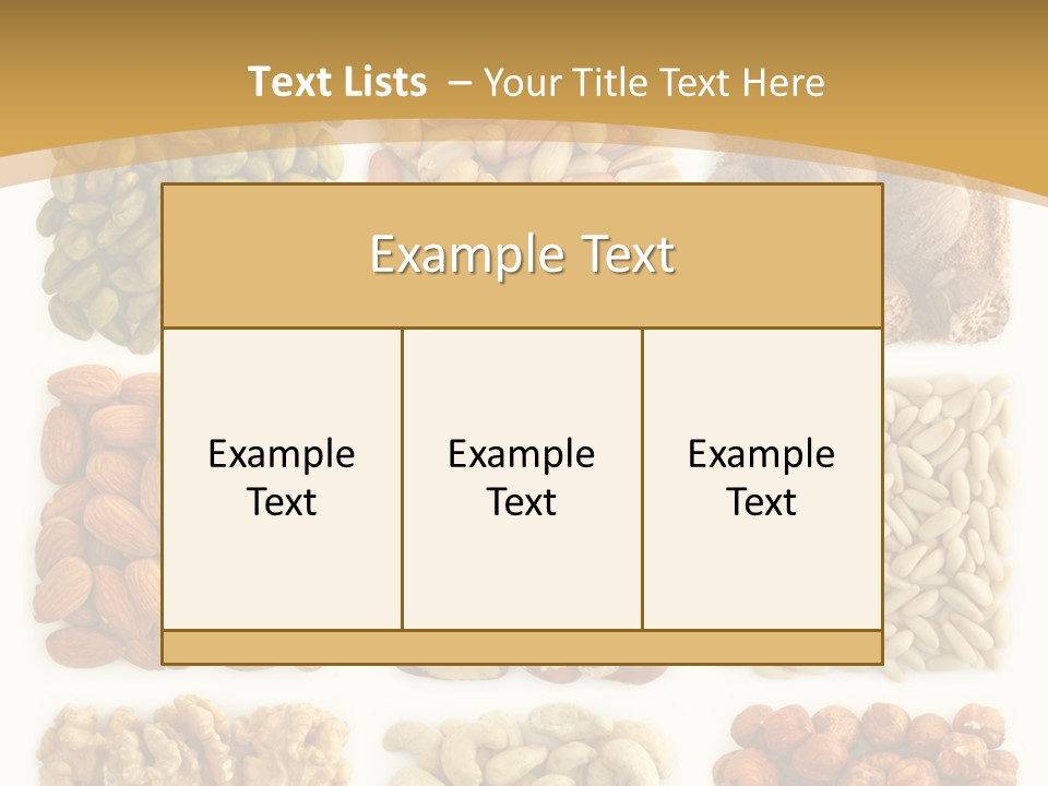 Pine Variation Heap PowerPoint Template
