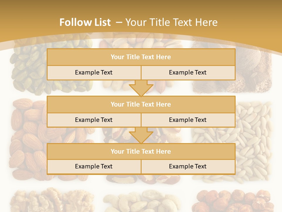 Pine Variation Heap PowerPoint Template