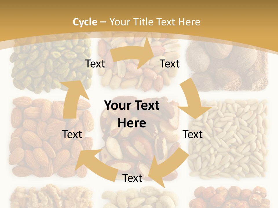 Pine Variation Heap PowerPoint Template