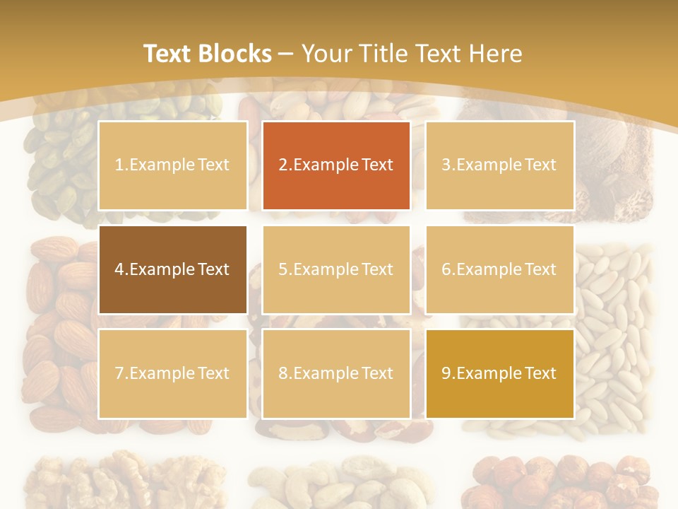 Pine Variation Heap PowerPoint Template