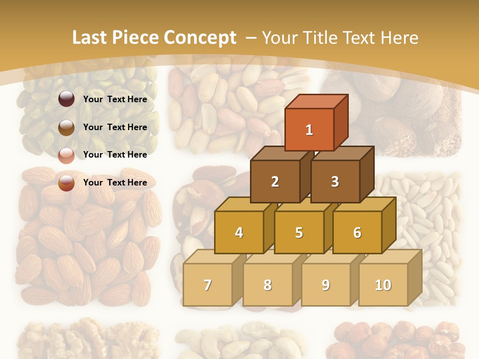 Pine Variation Heap PowerPoint Template