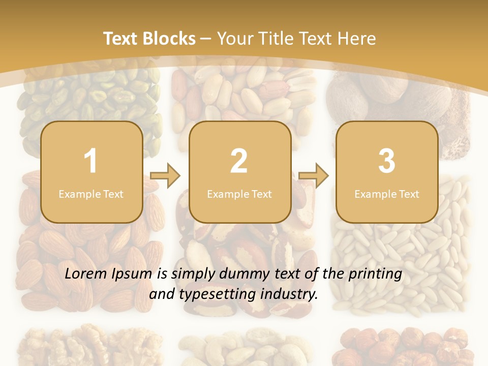 Pine Variation Heap PowerPoint Template