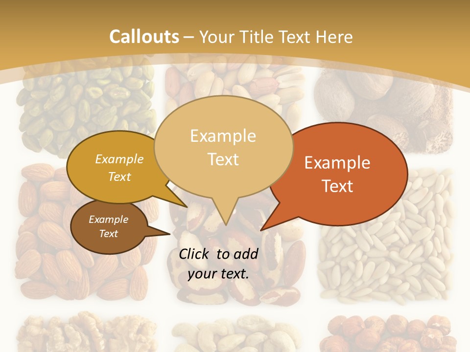 Pine Variation Heap PowerPoint Template