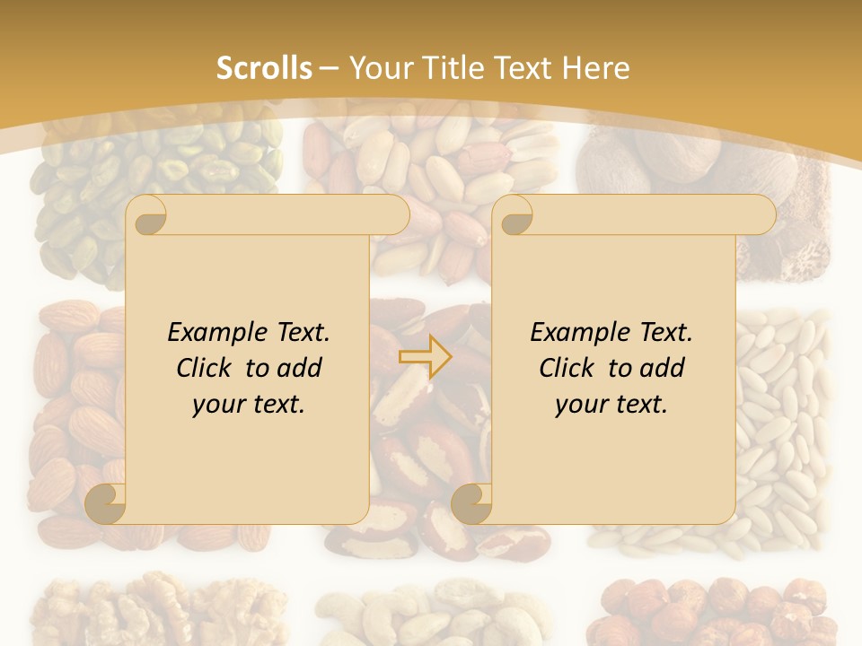 Pine Variation Heap PowerPoint Template