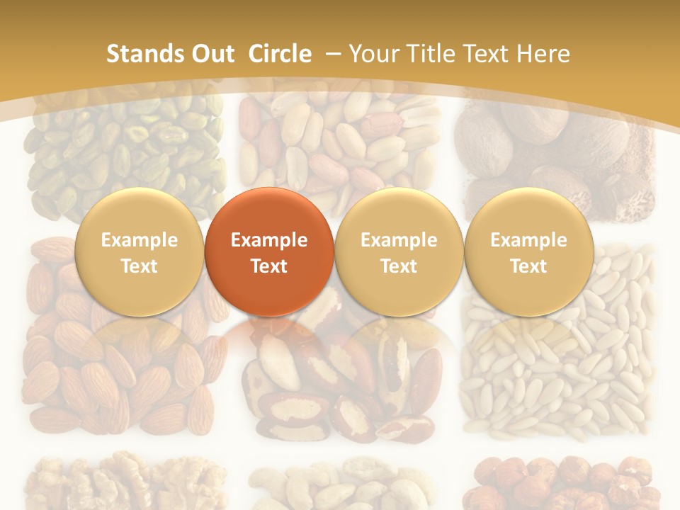 Pine Variation Heap PowerPoint Template