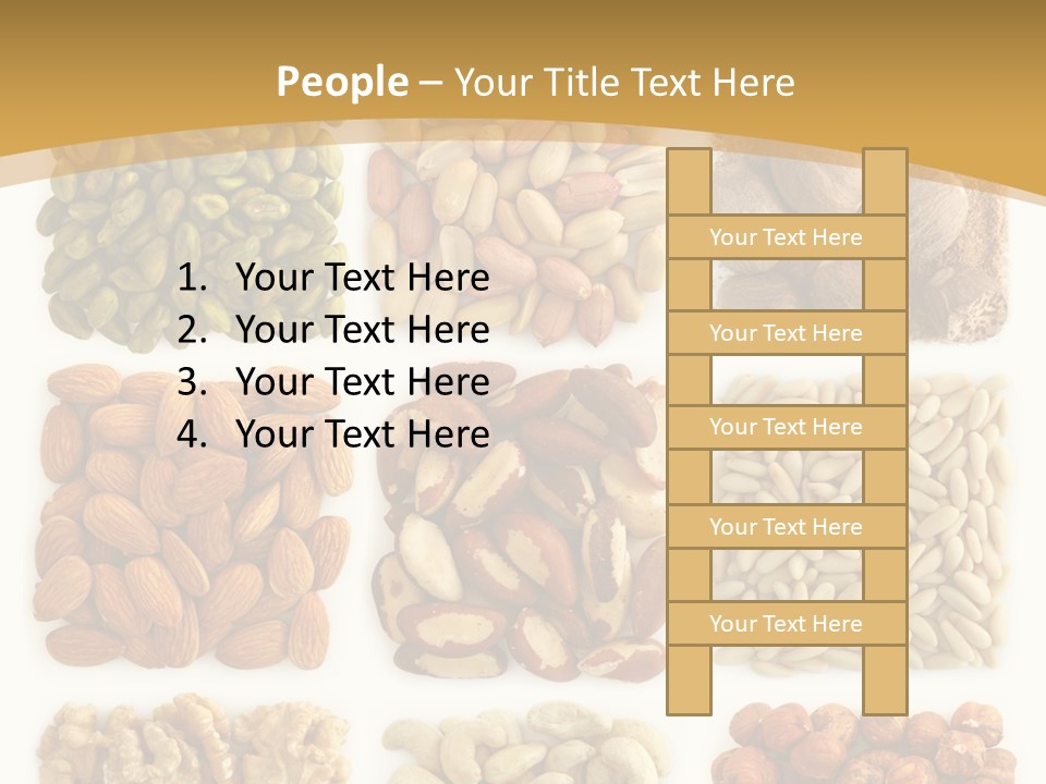 Pine Variation Heap PowerPoint Template