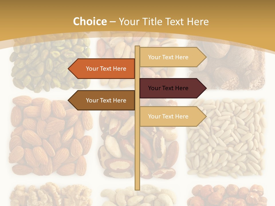 Pine Variation Heap PowerPoint Template