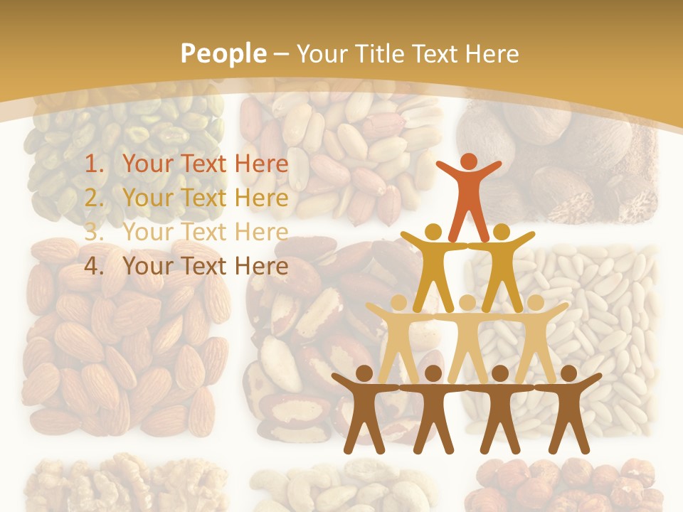 Pine Variation Heap PowerPoint Template