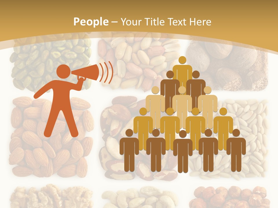 Pine Variation Heap PowerPoint Template