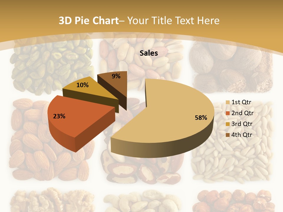 Pine Variation Heap PowerPoint Template