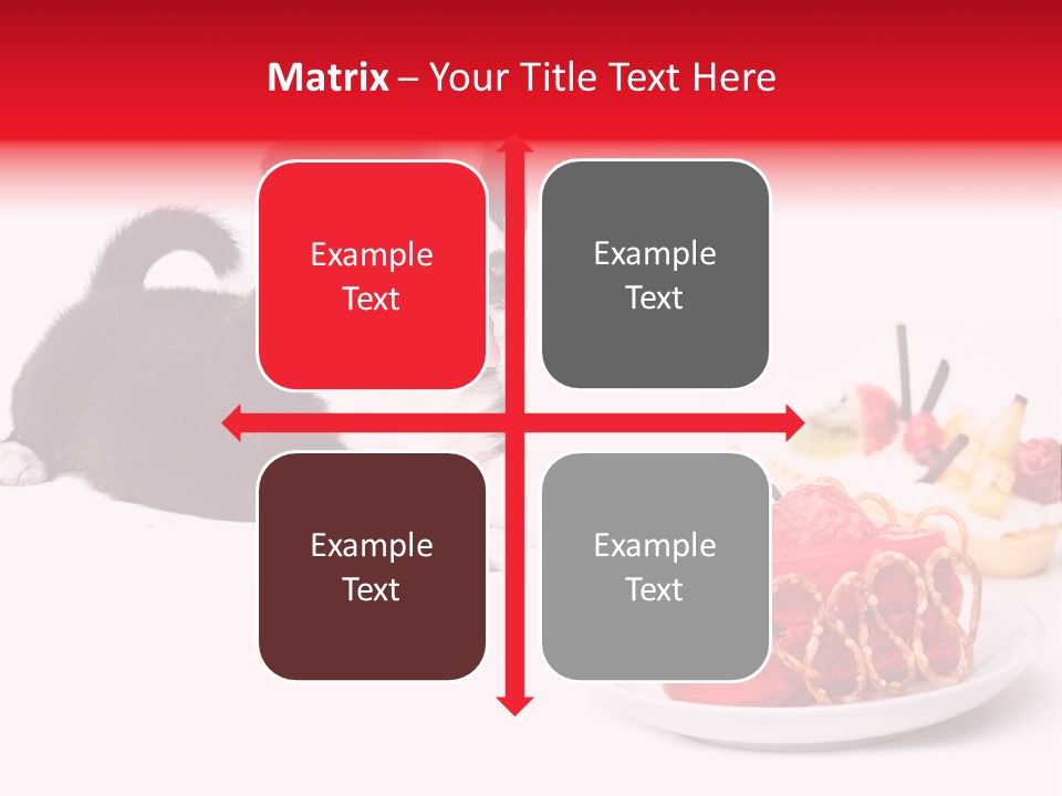 Young Top Puppy PowerPoint Template