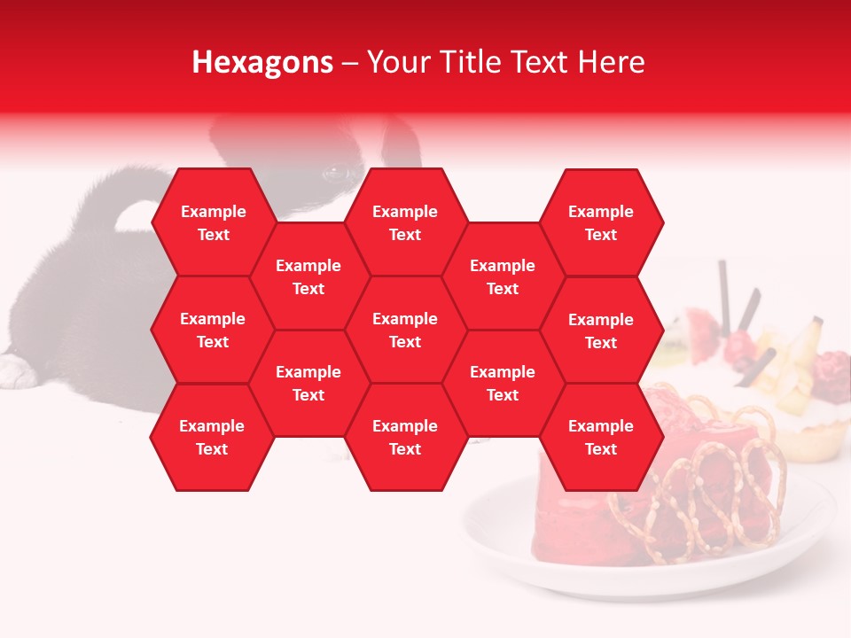 Young Top Puppy PowerPoint Template