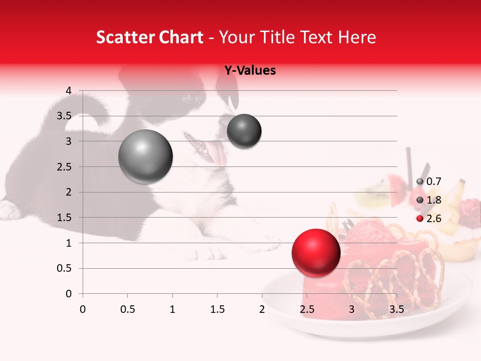 Young Top Puppy PowerPoint Template